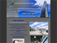 Tablet Screenshot of eastsidewindowcleaningservices.com